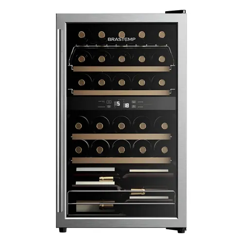 Adega Brastemp Dual Zone 33 Garrafas BZB33