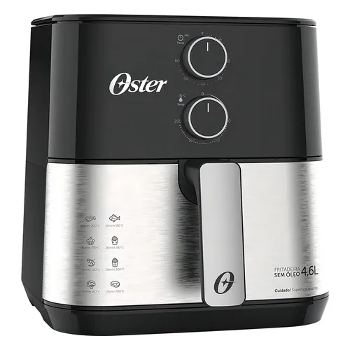 Air Fryer Oster Inox Compact OFRT520 4,6 L