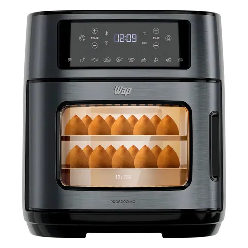 Air Fryer Oven WAP WAOD2 12 L Black Inox