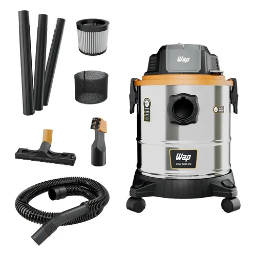 Aspirador de Pó e Água WAP GTW Inox 20i 1.900 W 20 L