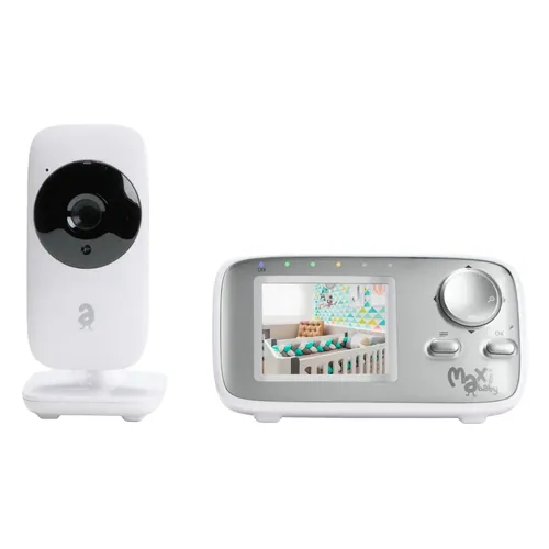 Babá Eletrônica Maxi Baby Baby On com tela de 2,4 polegadas