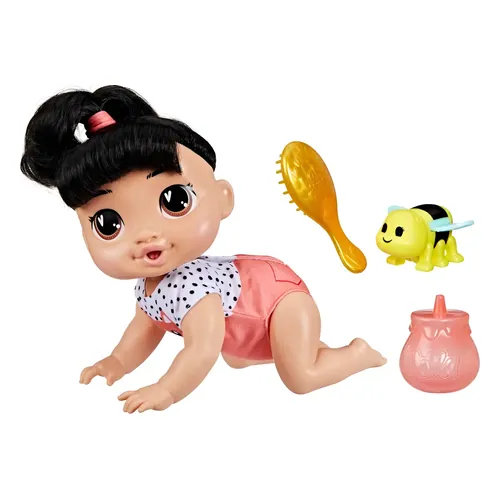 Boneca Baby Alive Engatinha e Brinca Katie Kat Hasbro F9710