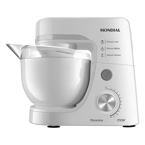 Batedeira Planetária Mondial BP-03 700 W 12 Velocidades