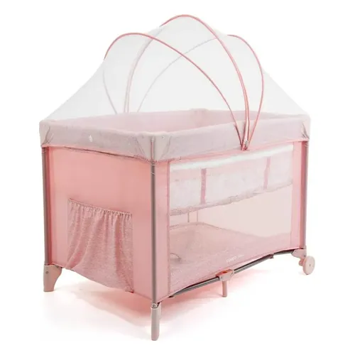 Berço Portátil Cosco Kids Nanny 0 a 18 kg, rosa