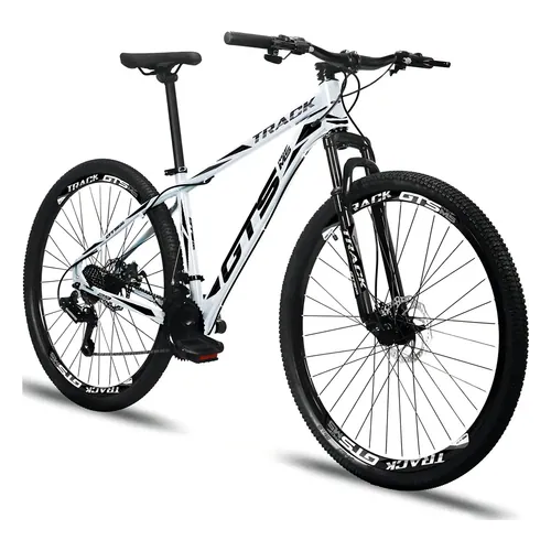 Bicicleta aro 29 GTS Pro M5 Track branca