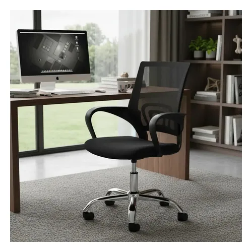 Cadeira de Escritório PCTop Office Fit 1001 com Encosto em Mesh