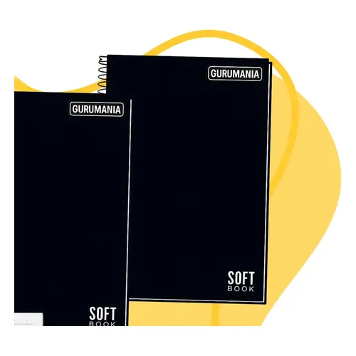 Kit 2 Cadernos Universitários Gurumania Capa Dura 10 Matérias 160 Folhas