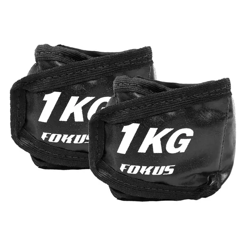 Par de Caneleiras de Peso Fokus 1 kg