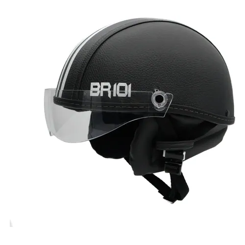 Capacete Aberto Br101 Coquinho Vision com Viseira para Bike e E-bike