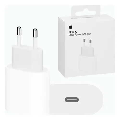 Carregador de parede Apple 20 W USB-C A2465 (sem cabo)