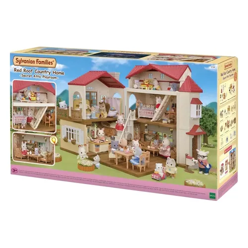 Sylvanian Families Casa Telhado Vermelho com Luzes 5708 (Epoch)