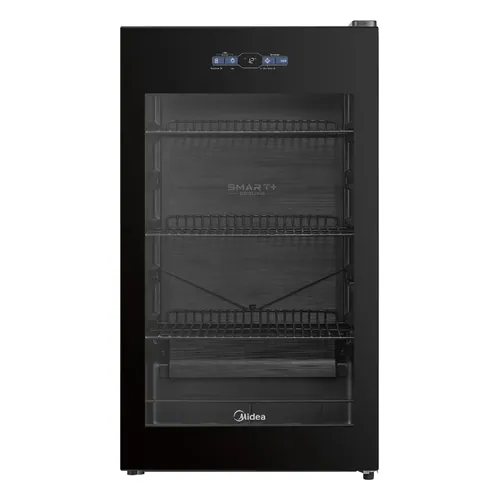 Cervejeira Midea MDRX150FGGGL03 Smart Inverter Frost Free 82 L Preta Bivolt