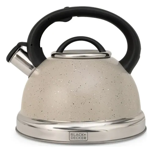 Chaleira Black+Decker Steam&Stone BXDRHCCMDGB 3 L Cinza com Apito