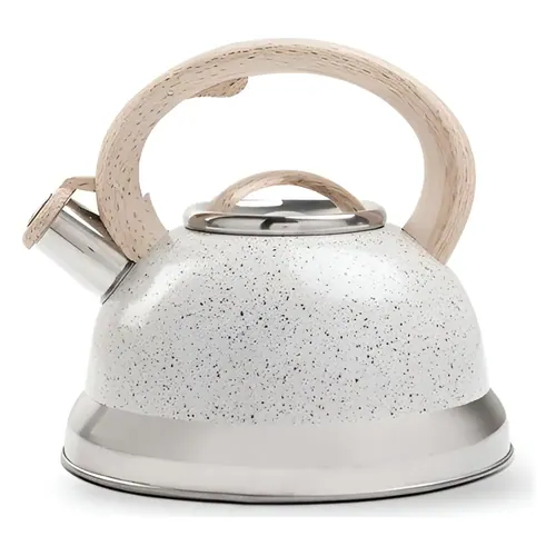Chaleira Brinox Roma 4875/110 2,7 L Vanilla com Apito