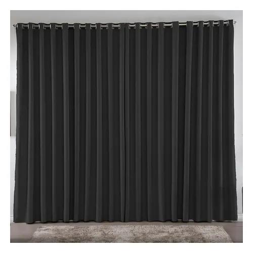 Cortina Blackout Texfine em Tecido 4 x 2,8 m Preta