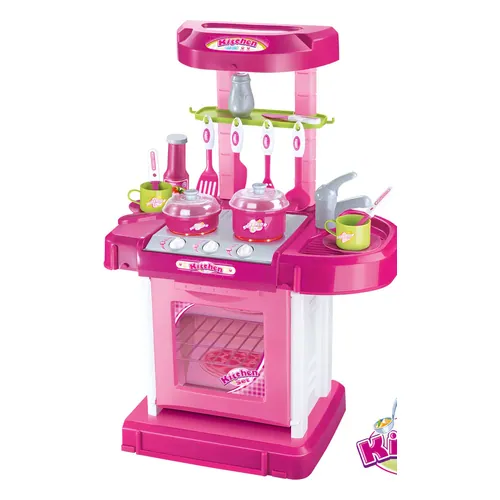 Cozinha de Brinquedo Replay Kids Princess Kitchen com Luz e Som