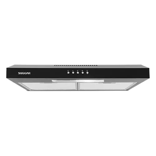 Depurador de Ar Suggar Slim DPS161PT 60 cm, 3 velocidades, preto