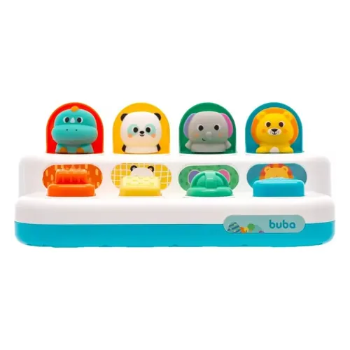 Brinquedo Pop-up Zoo Animais Buba