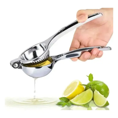 Espremedor de Limão Inox Manual Maciço Super Forte NossoDecor