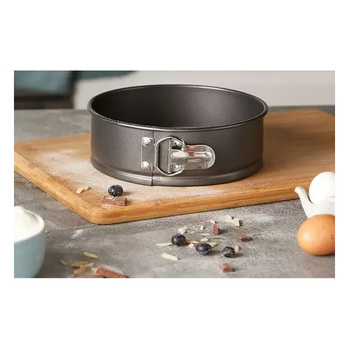 Kit 3 Formas para Bolo e Torta com Fundo Removível Antiaderente Aço Carbono Redondas