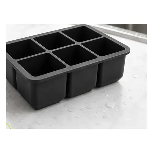 Vittak Forma de Gelo em Silicone com Cubo Grande 6 Cubos Drink