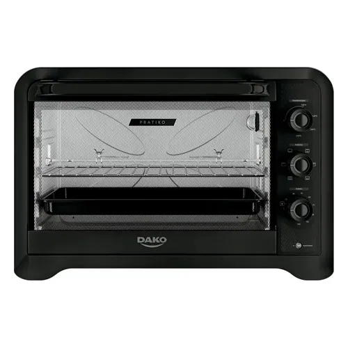 Forno Elétrico de Bancada Dako Pratiko 70 L Preto