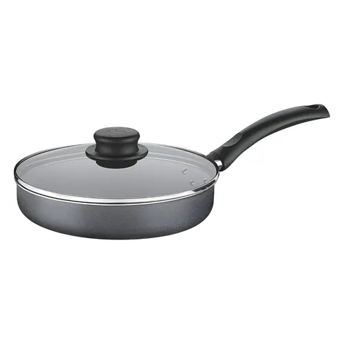 Frigideira Antiaderente Tramontina Turim 22 cm com Tampa de Vidro