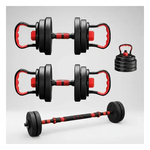 Kit de Halteres Ajustáveis Python Fly 6 em 1 15 kg