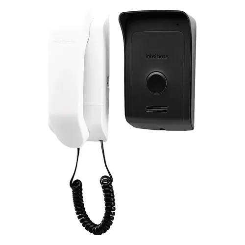 Porteiro residencial Intelbras IPR 1010 (kit com módulo externo e monofone)