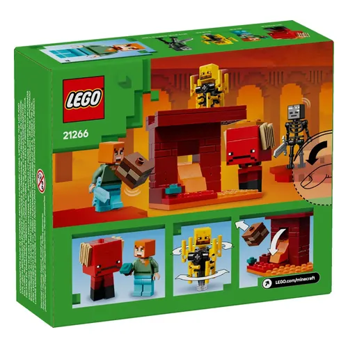 LEGO Minecraft A Batalha da Lava no Nether 21266