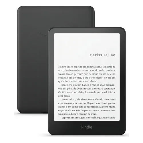 Leitor digital Amazon Kindle Paperwhite 12ª geração (2024) 16 GB preto