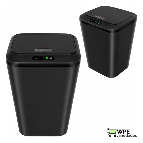 Lixeira Automática Correia Quadrada 16 L com Sensor