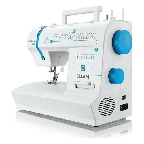 Máquina de costura Elgin Genius Plus JX-4035 branca