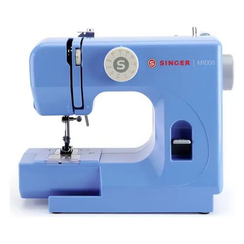 Mini máquina de costura portátil Singer M1005 branca