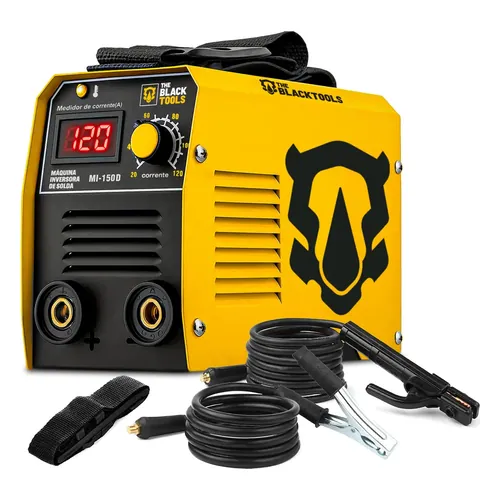 Máquina de Solda Inversora The Black Tools MI150D, 120 A, eletrodo, 220 V
