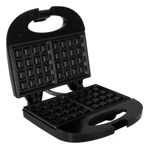 Máquina de waffle Agratto Aroma preta