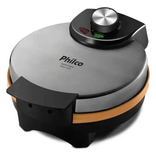 Máquina de waffle Philco Maxx Gold PWM02PG cinza