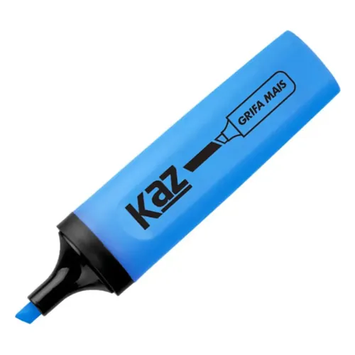 Kit Marca-Texto Kaz KZ6018 15 Cores com Suporte
