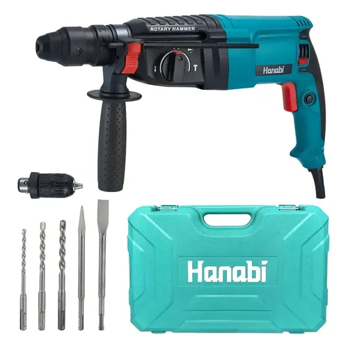 Martelete Perfurador e Rompedor Hanabi LB-5001, SDS Plus, 1.300 W