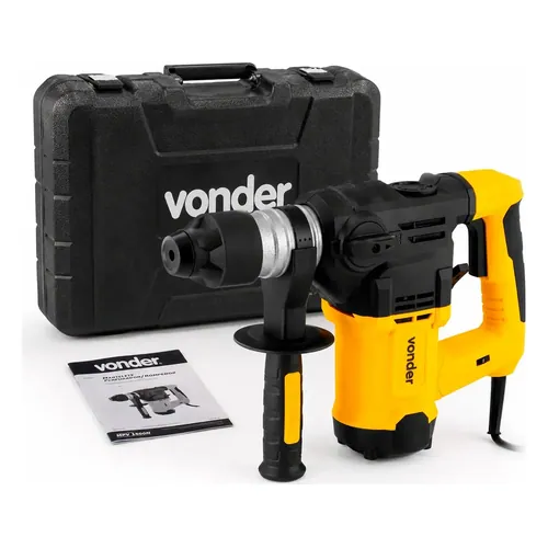 Martelete Perfurador e Rompedor Vonder MPV 1500, SDS Plus, 1.500 W