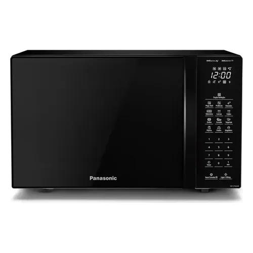 Micro-ondas Panasonic NN-ST66NBRU 34 L Black Glass Dupla Refeição