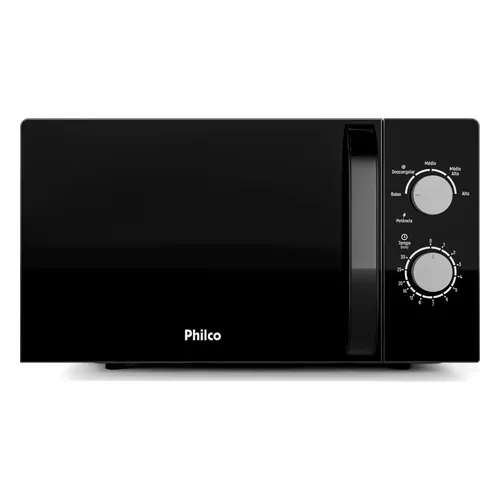 Micro-ondas Philco PMO23M 20 L Preto Mecânico