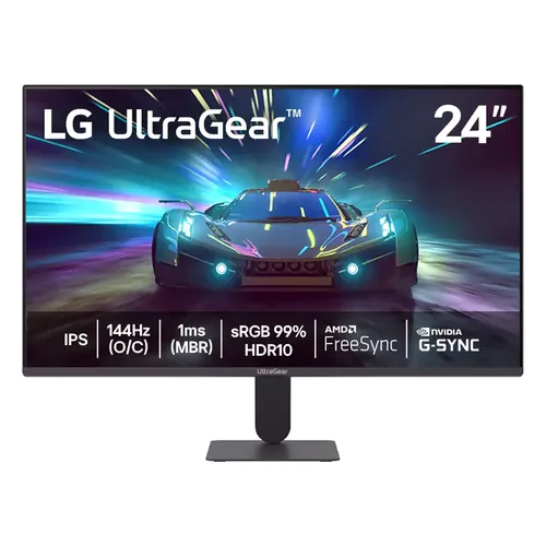 Monitor gamer LG UltraGear 24G411A de 24 polegadas