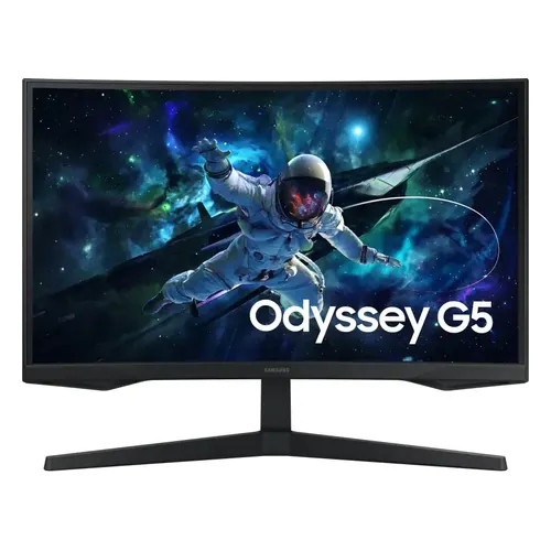 Monitor gamer Samsung Odyssey G5 de 27 polegadas QHD curvo