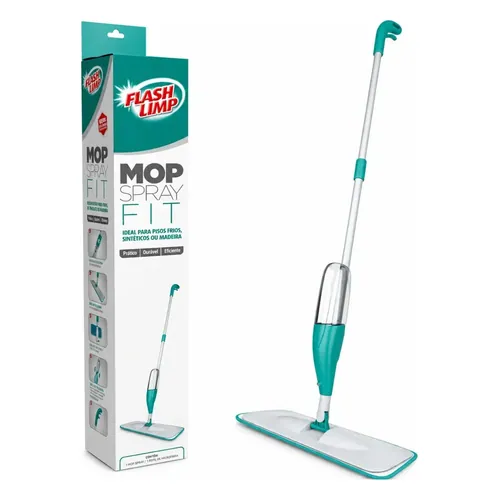 Mop Spray Fit Flash Limp com Reservatório de 365 ml