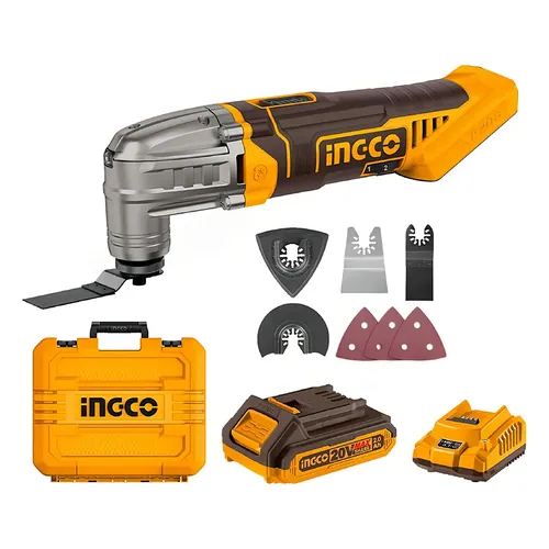 Multiferramenta Oscilante a Bateria Ingco CMLI20228, 20 V