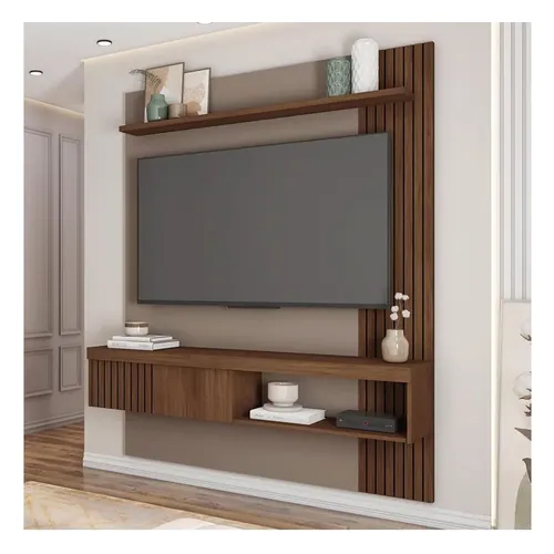 Painel Para Tv Até 55 Polegadas Jade 1 Porta Ripado
