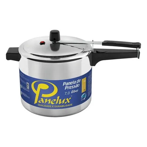 Panela de Pressão Panelux Classic Alumínio Polido 7 L