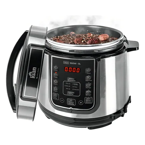 Panela de Pressão Elétrica Kian PPE-101 5 L Inox