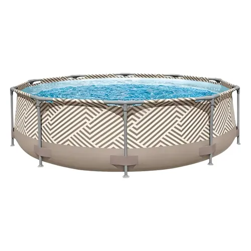 Piscina de Armação Mor 981045 Circular 5.200 L Bege